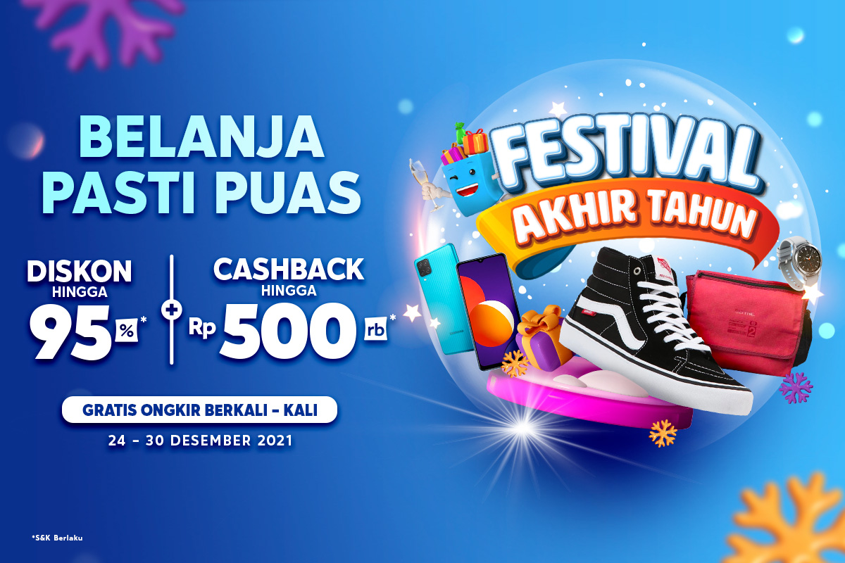 Festival Akhir Tahun Blibli Hadirkan Promo Belanja Anti Ribet, Aman ...